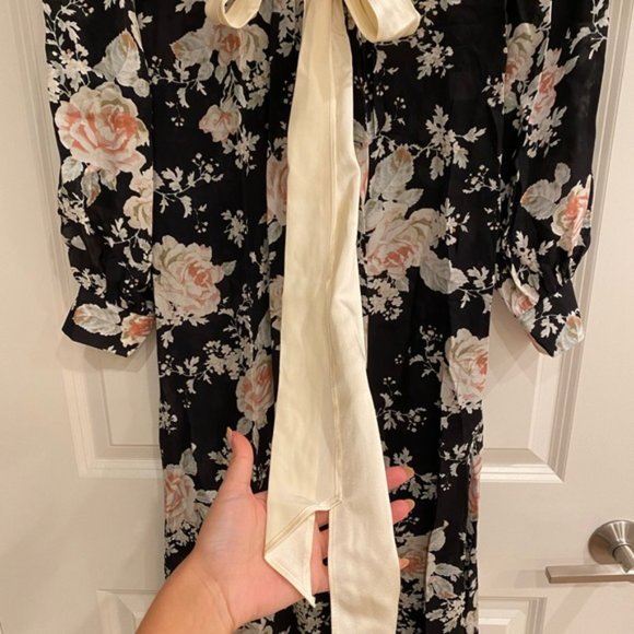 Stone Cold Fox Marilyn Duster / Robe / Size 1 / Floral print - Picture 3 of 8